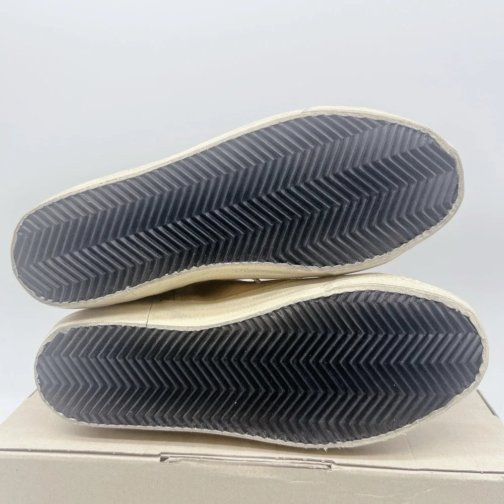 Golden Goose Slide High Top Glitter Distressed Sneakers Pink White Suede EU 39 - Picture 9 of 14